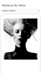 Mobile Screenshot of makeupbymelo.com